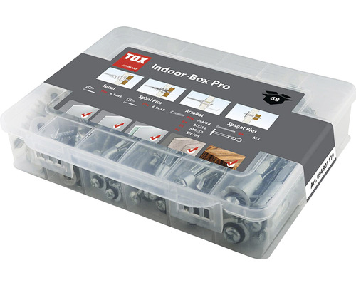 Tox Dübel Cavity dowel assortment Tox Indoor Box Pro 68 pieces