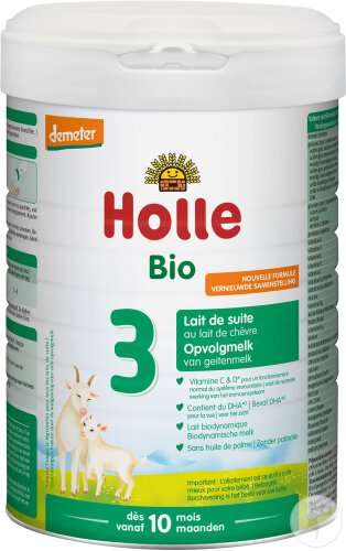 Holle Baby Food Follow-on Milk 3 With Organic Goat Milk From 10 Months 800g
