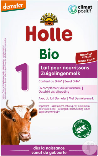 Holle Baby Milk 1 From Birth Organic Powder 400g