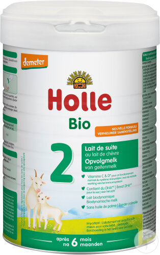 Holle follow-on milk 2 with organic goat milk from 6 months powder 800g