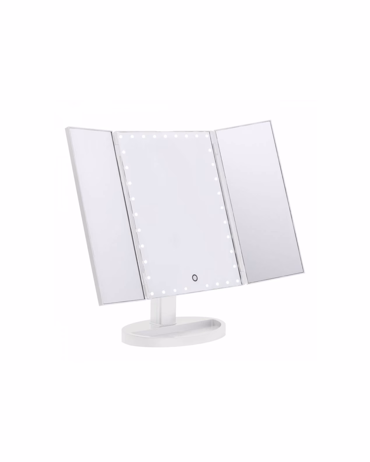 UNIQ Hollywood Trifold Cosmetic Mirror with LED Light Cosmetic Mirror