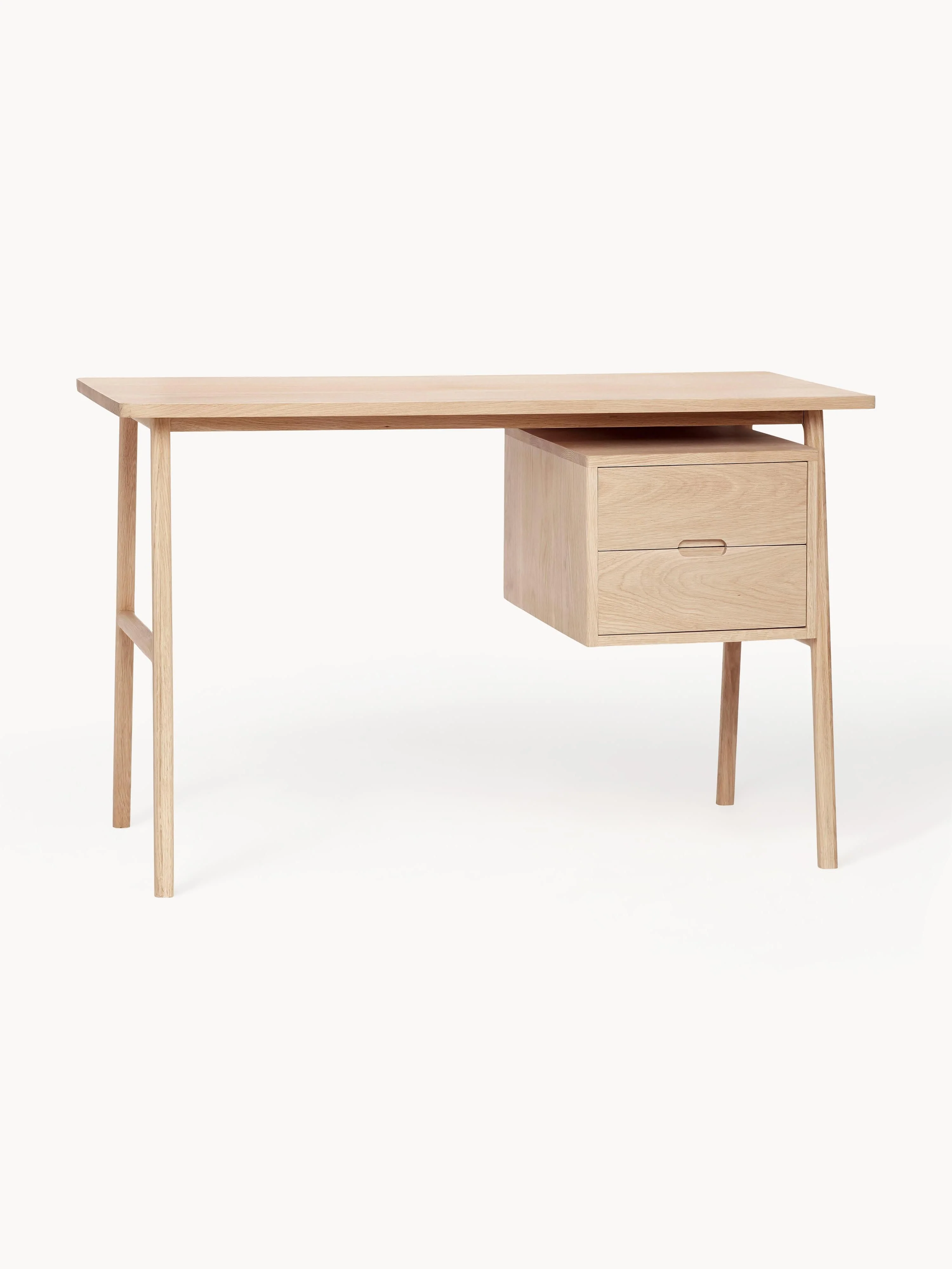 Hübsch Architect wooden desk with drawers