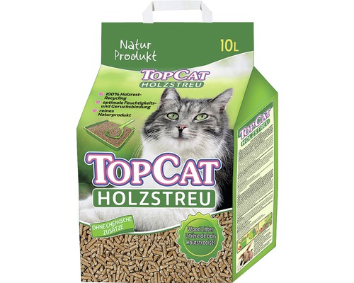 Wood litter TopCat 10 l