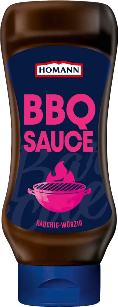 Homann Feinkost GmbH Homann Barbecue Sauce smoky spicy taste bottle 430ml