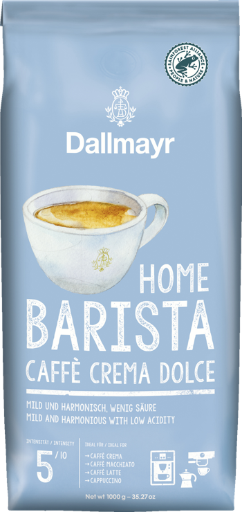 Dallmayr Home Barista Caffè Crema Dolce Ganze Bohnen