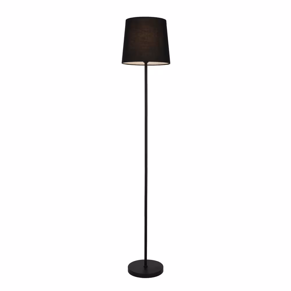 Home Deluxe VANA Floor Lamp - Black, Floor Lamp