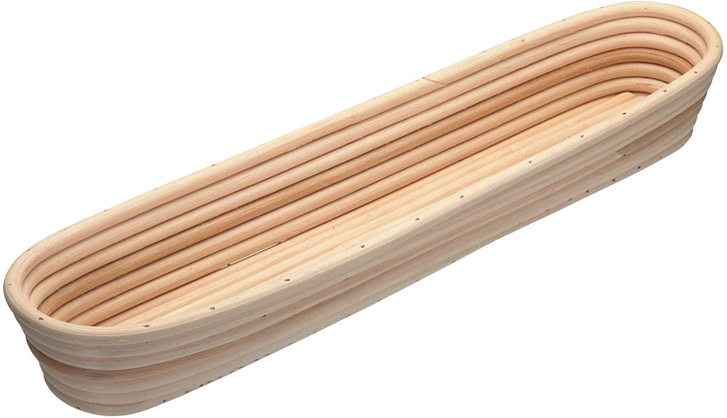 KitchenCraft Home Made Baguette Proving Basket - Rattan