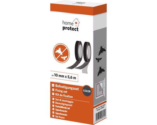 Home Protect fastening set fiberglass fabric 5.6 m anthracite