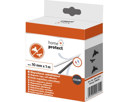 Home Protect magnetic tape self-adhesive anthracite 1 m