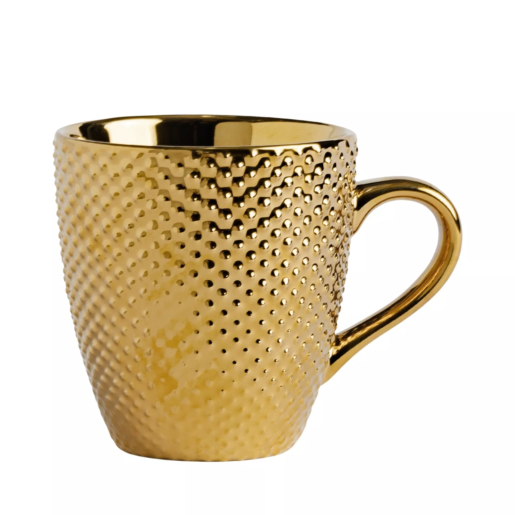home&you MUG texture 550ml, gold