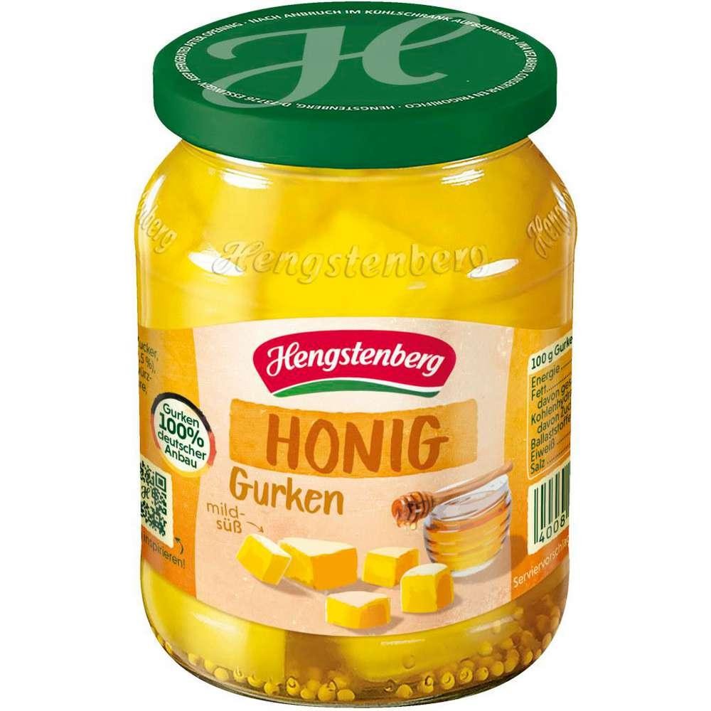 Hengstenberg Honey cucumbers, mild-sweet
