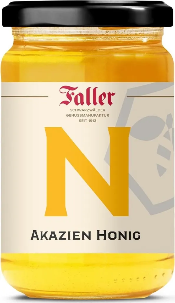 Faller Jams Honey from the Black Forest Gourmet Manufactory Faller, Acacia Honey 380 grams