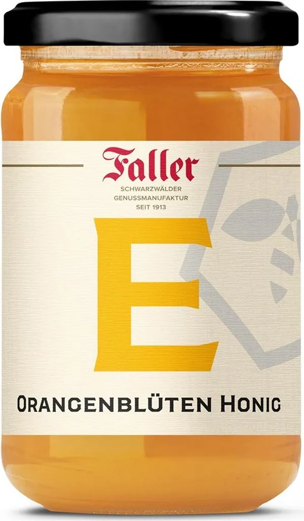 Faller Jams Honey from the Black Forest Gourmet Manufactory Faller, Orange Blossom Honey 380 grams