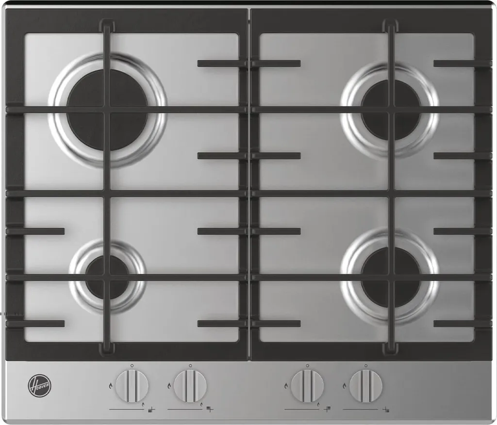 Hoover HMK6GRK3X NL gas hob, self-sufficient