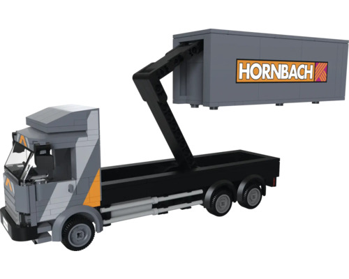 HORNBACH Brick Set Container Transport Truck Building Blocks 213x70x93 mm
