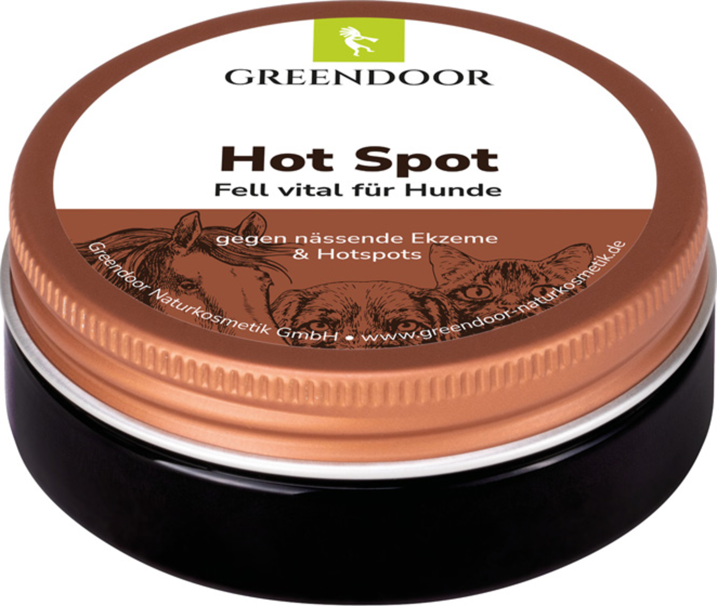 GREENDOOR Hot Spot Balm, vital fur for dogs