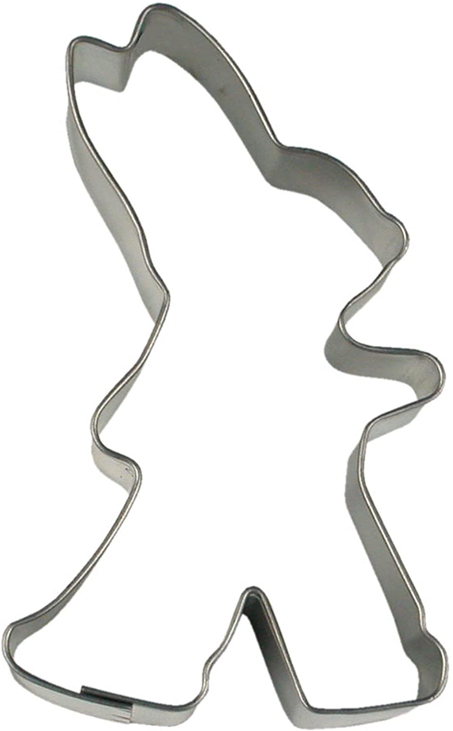 Staedter House Rabbit man Cookie Cutter 6.5 cm Silver