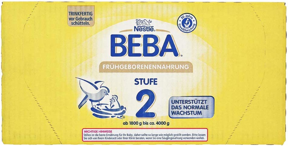 Nestle Beba Infant Milk For Premature Babies Level 2 32x90 ML