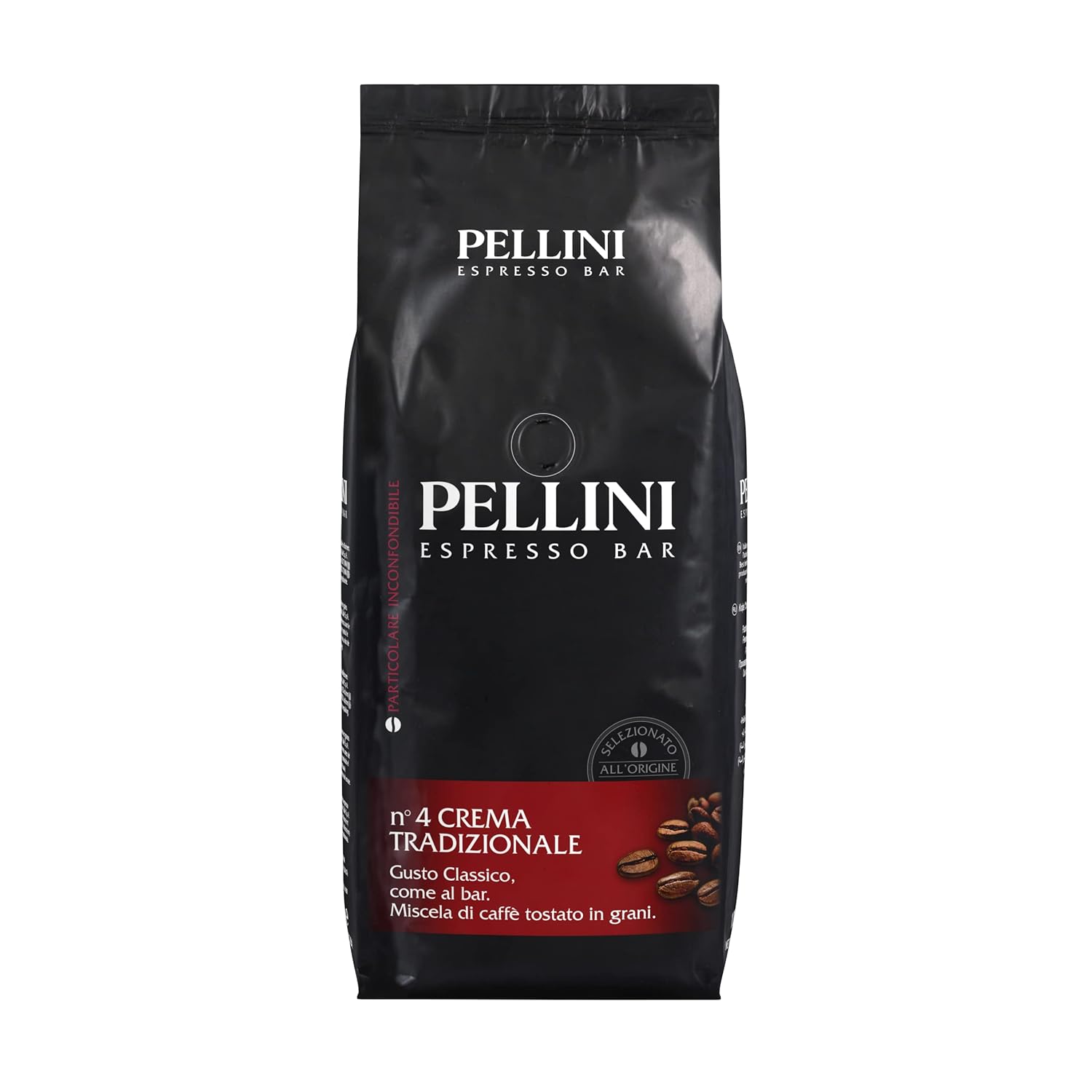 Pellini Espresso Gusto Bar N. 4 Crema Traditional Bean Coffee 1kg
