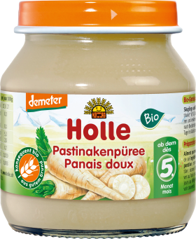 Holle baby food Vegetable parsnip puree after the 4th month, demeter, 125 g