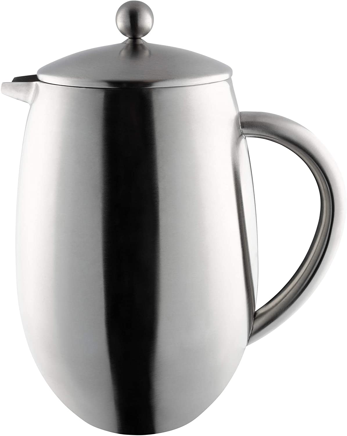 Cafe Ole 6 Cup Double Wall Coffee Machine Satin Mudguard Finish. 06S