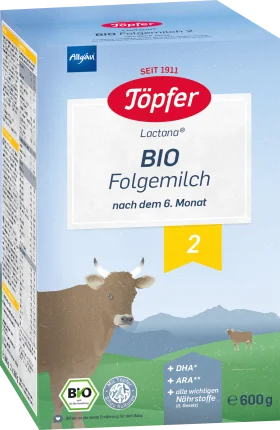 TÖPFER Subsequent milk 2 after the 6th month, 600 g