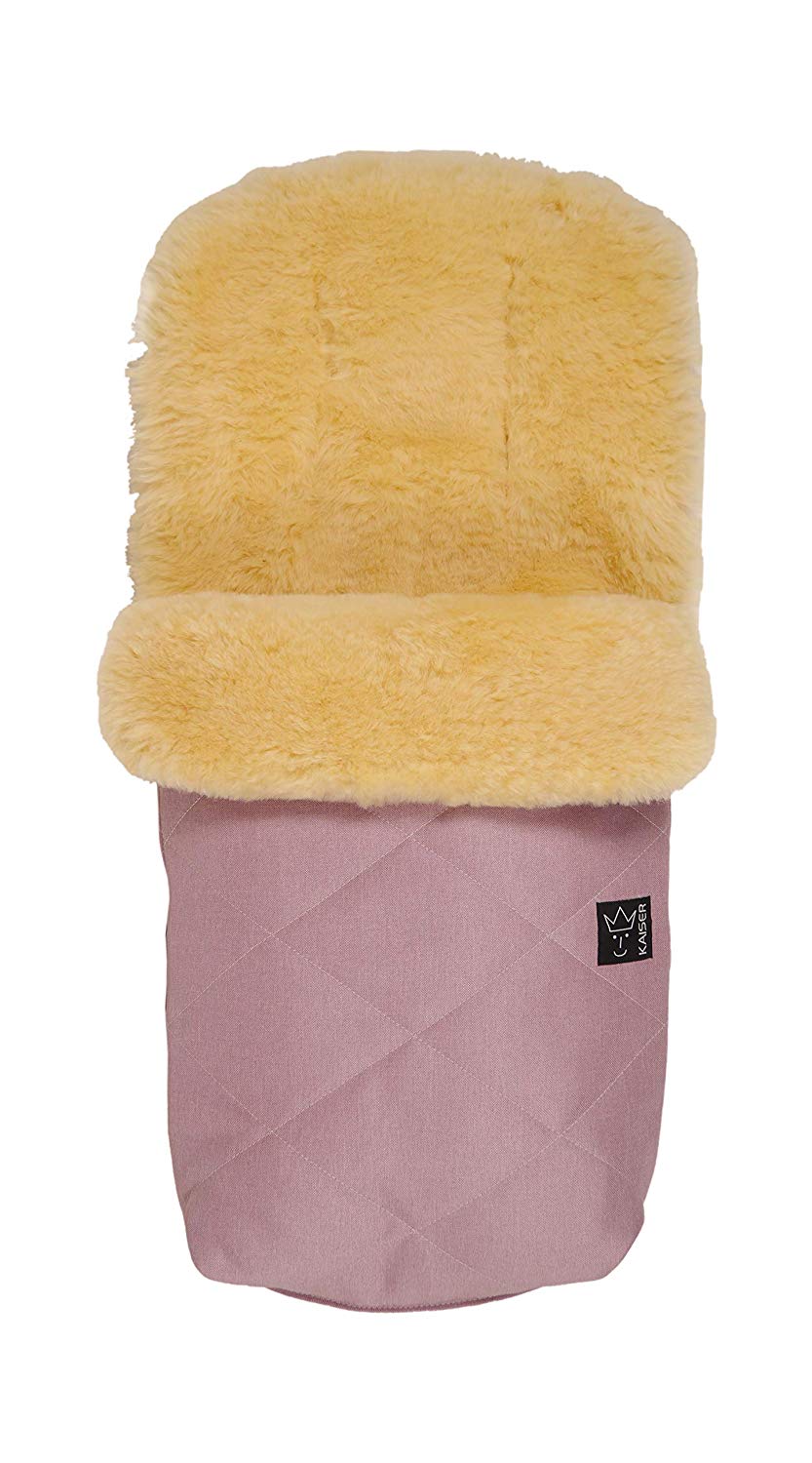Kaiser Natura 65411215 Lambskin Footmuff Pink