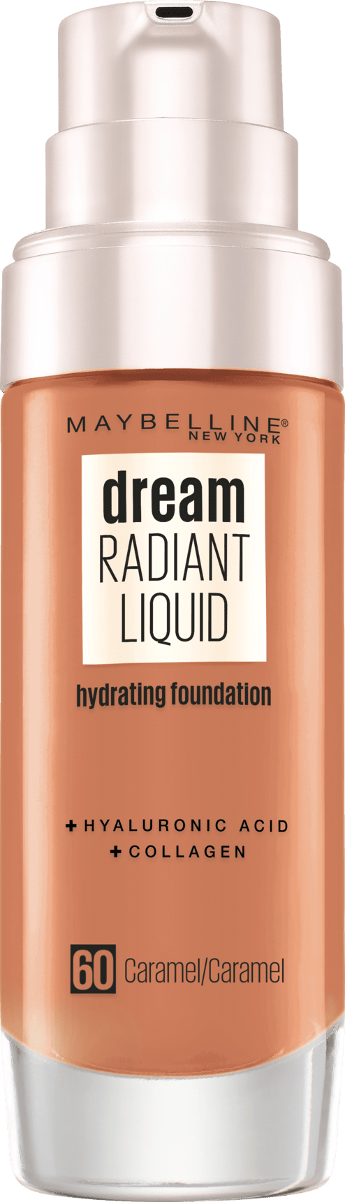Maybelline Dream Radiant Liquid Make-Up 60 Caramel, 30 Ml
