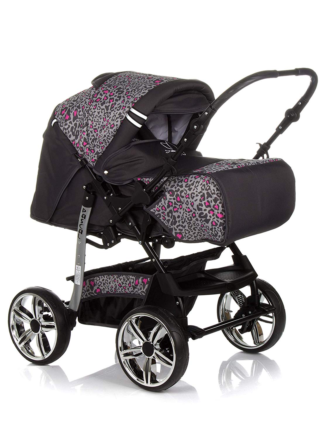 Karex \'Pascal 3 in 1 Combi Pushchair Travel System Pushchair + Baby Car Seat 0 – 10 kg 19