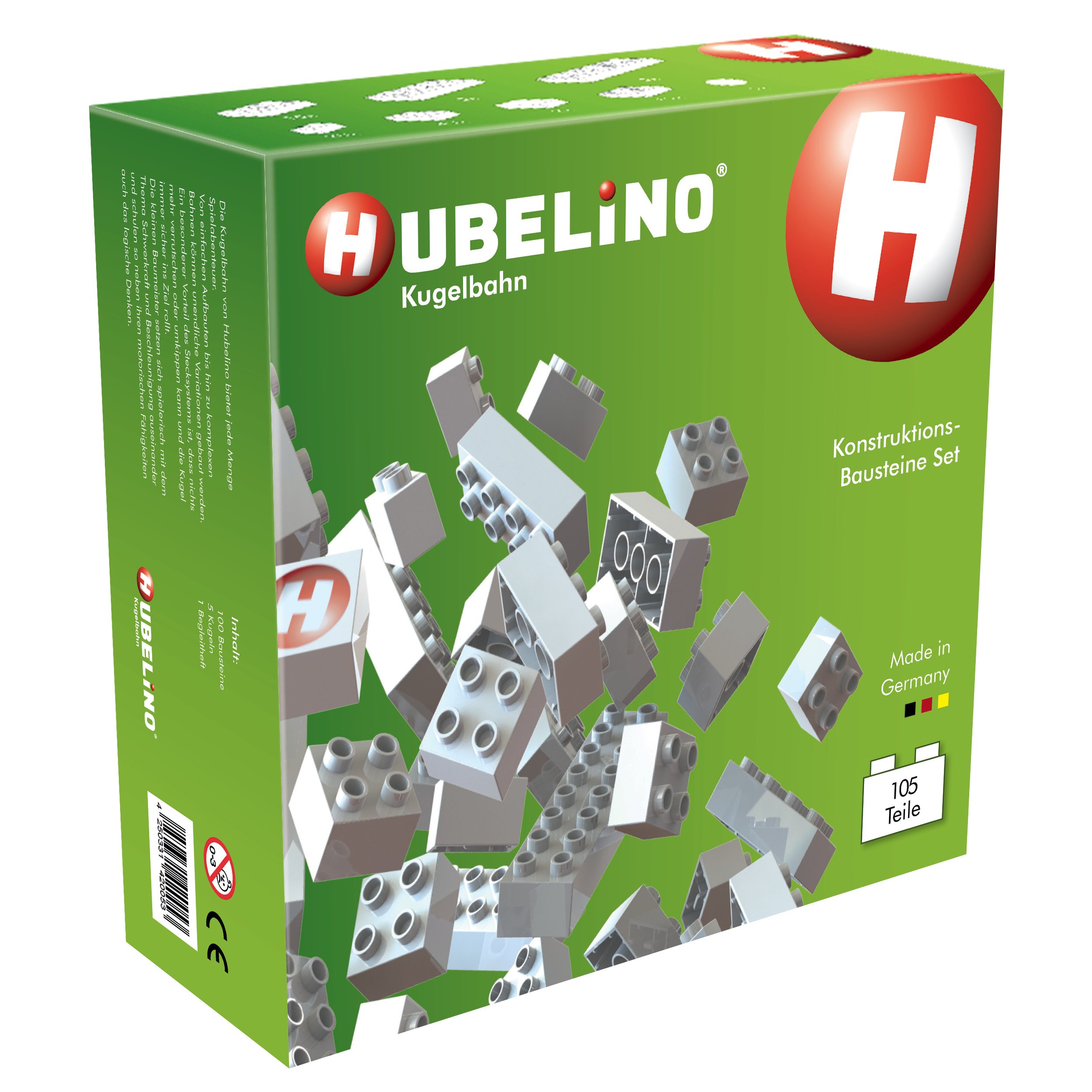 Hube Lino Marble Run Construction Building Blocks Set From Years Compatible With Dupl