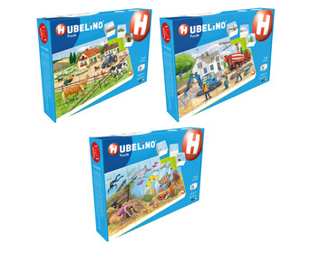 HUBELiNO Puzzles, Set of 3