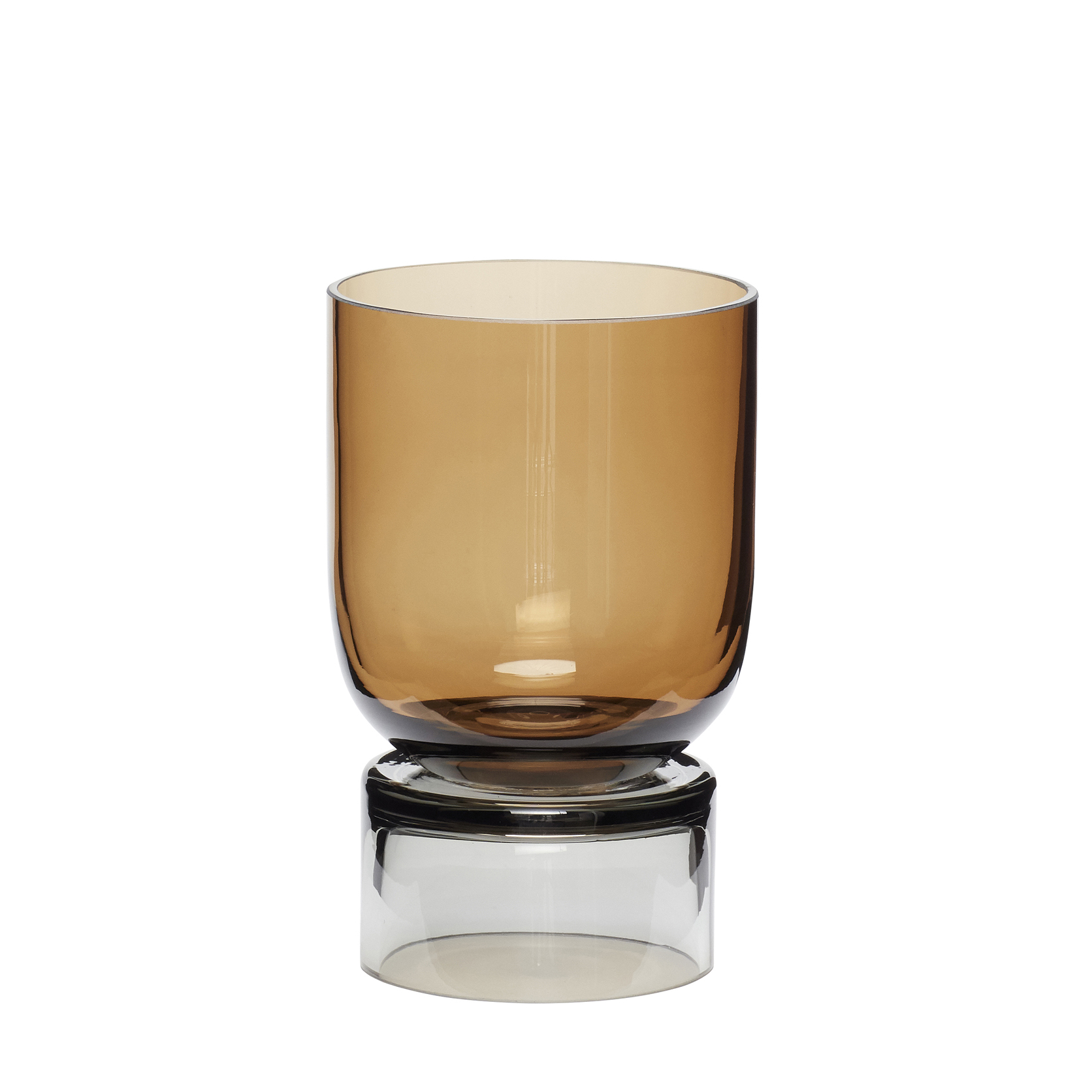Hübsch Pretty small vase, Brown