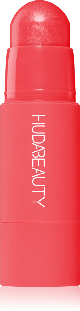 Huda Beauty Cheeky Tint Blush Stick Cream blusher in the shape of a stick Farbton Coral Cutie 5 g