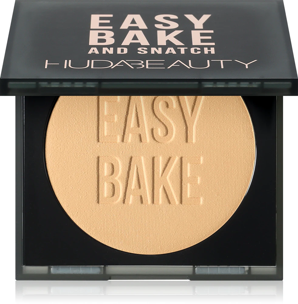 Huda Beauty Easy Bake and Snatch Brightening and Setting Powder: Fixing powder for instant brightening. 8.5gm