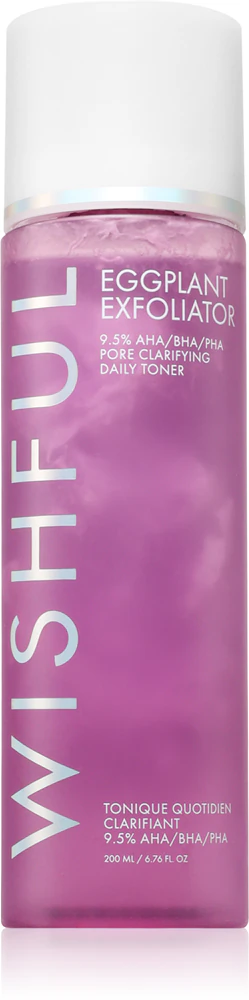 Huda Beauty Eggplant Exfoliator Cleansing Scrub