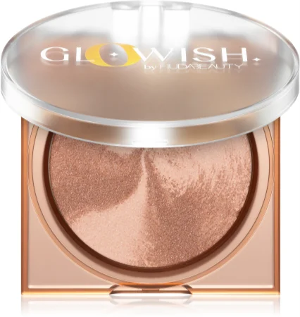 Huda Beauty Glo Wish Soft Radiance Mini compact bronzing powder Farbton 03 - Tan Light 3 g