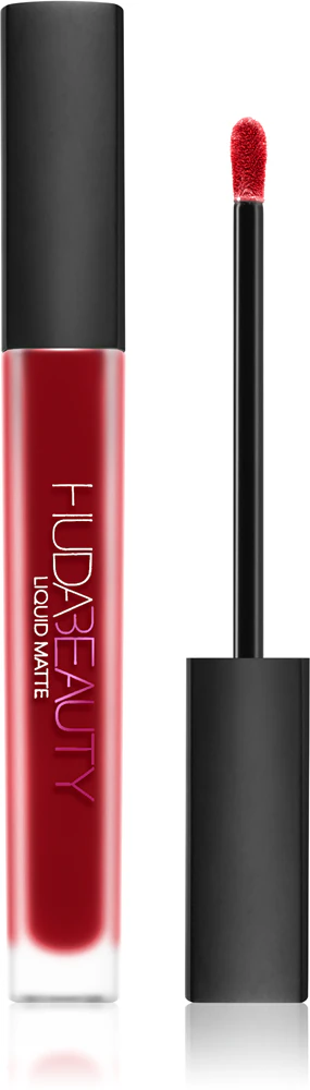Huda Beauty Liquid Lipstick Matte liquid lipstick with a matte effect
