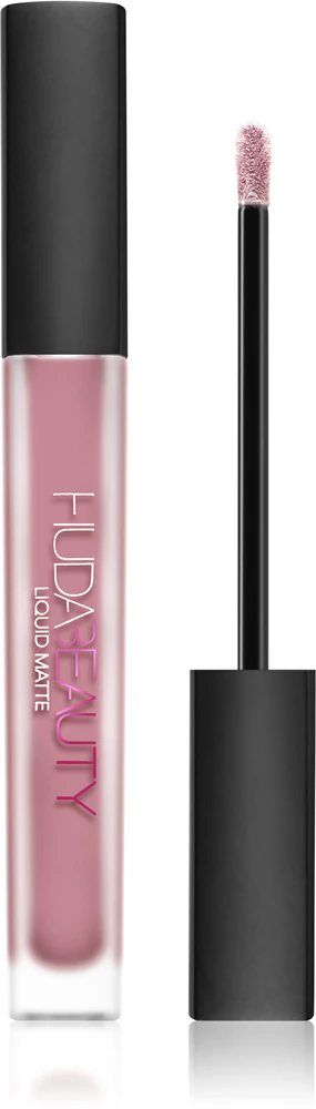 Huda Beauty Liquid Matte liquid lipstick with a matte finish