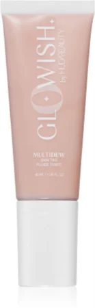 Huda Beauty MultiDew Skin Tint brightening tint cream with moisturizing effect Farbton Tan-Light 40 ml