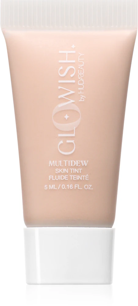 Huda Beauty MultiDew Skin Tint brightening tint cream with moisturizing effect Farbton 5 ml