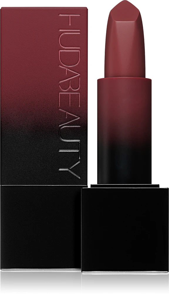 Huda Beauty Power Bullet Matte Mattifying Lipstick Farbton Ladies Night 3 g