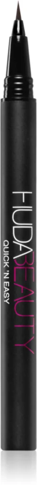 Huda Beauty Quick N Easy Precision Liquid Liner Liquid Eyeliners Farbton Very Brown 1 ml