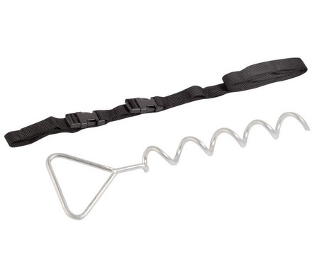 HUDORA ground anchor set for trampoline