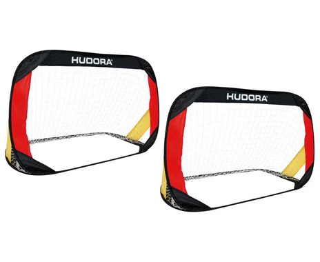 HUDORA Pop-up Football Goals, Set of 2