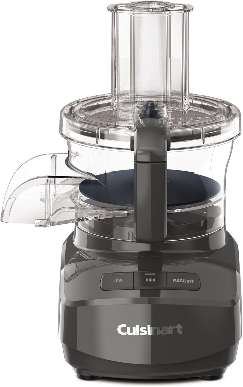 Cuisinart 9 Cup Continuous Feed Food Processor, Fine and Medium Reversible Chopper and Slicer Disc, Universal Blade, Flow Device and Storage in the