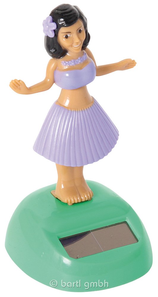 Hula-Girl With Solar Cell, Assorted 208