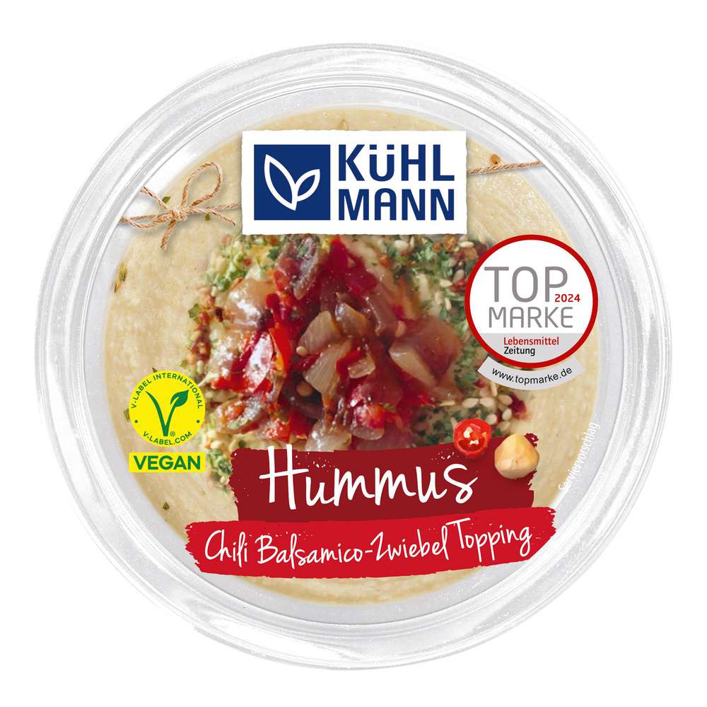Kühlmann Hummus Chili Balsamic Onion