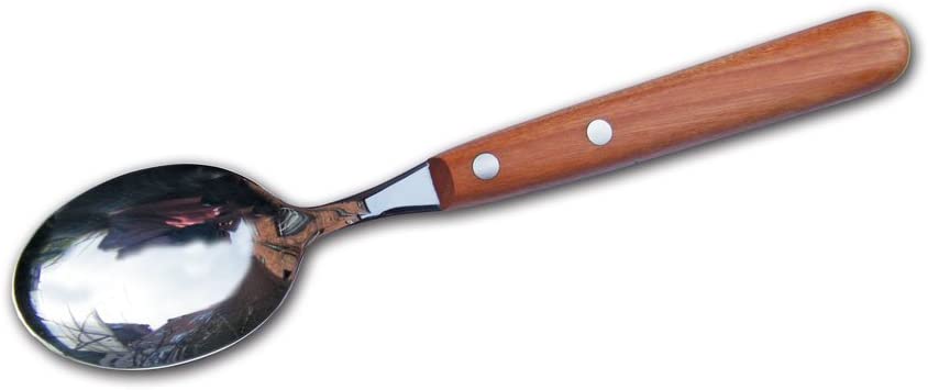 Herder Windmuhlenmesser Dinner spoon humpback cutlery, blade material: chrome molybdenum steel; handle material: cherry