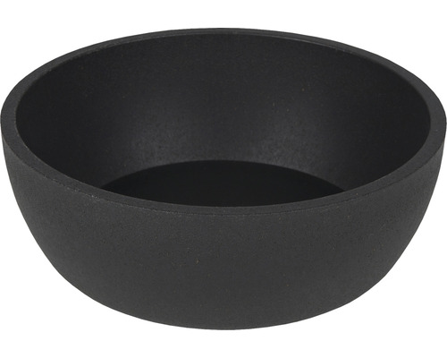 Dog/Cat Food Bowl District 70 Bamboo ø approx. 14 cm x 5.2 cm, approx. 570 ml, Bamboo anthracite