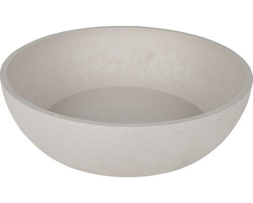 Dog/Cat Food Bowl District 70 Bamboo ø approx. 21 cm x 6.3 cm, approx. 1600 ml, Bamboo beige